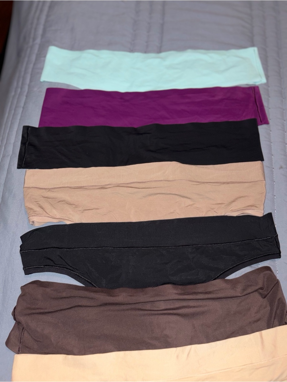 Lululemon 7 pair NWOT thong panties size L - Picture 3 of 7